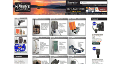 Desktop Screenshot of nativeoutdoors.com